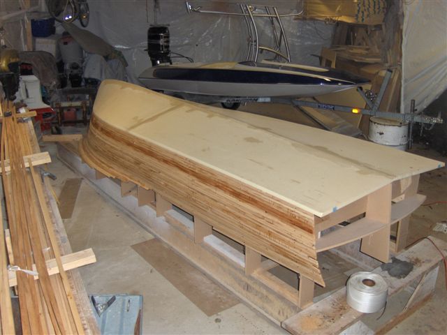 Juniper planking construction